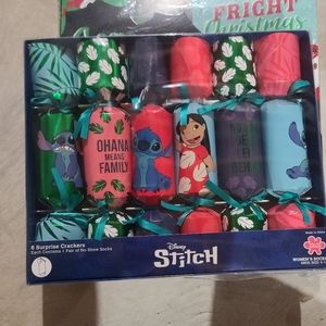 Lilo and stitch socks crackers